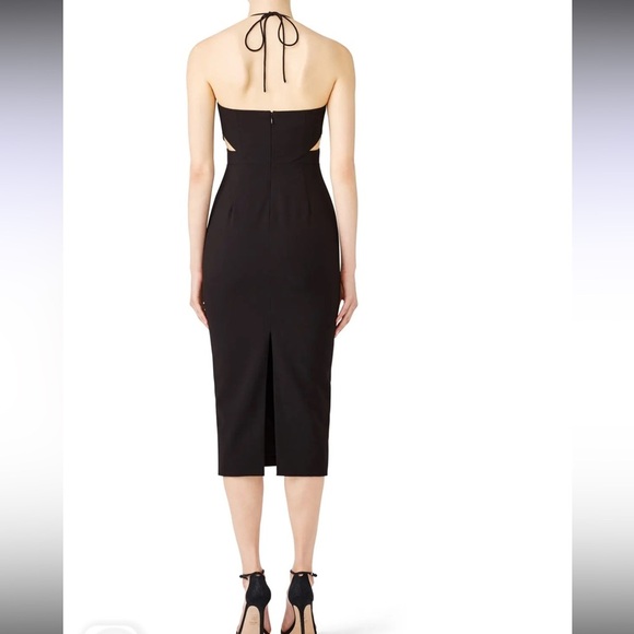 Fame and Partners The Sherman Dress Black Size 0 Excellent Condition - Picture 6 of 8